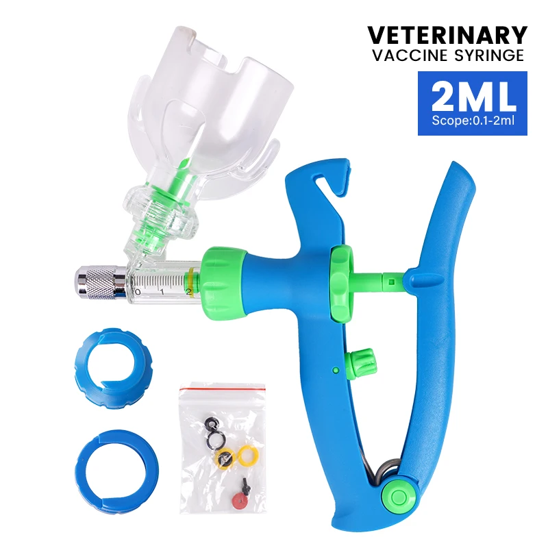 2 мл/5 мл автоматический ветеринарный шприц для домашних животных непрерывный