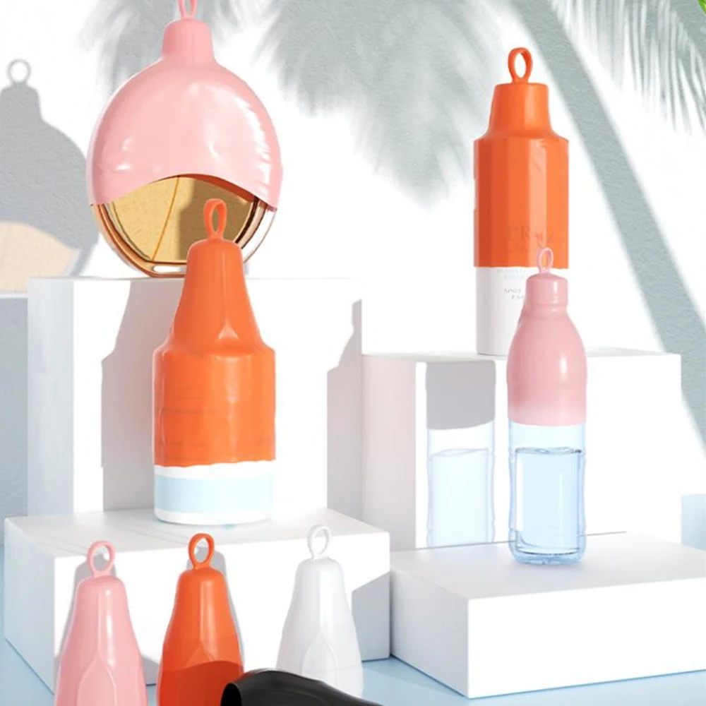 Многоразовая герметичная силиконовая бутылка для хранения шампуня и быстрого