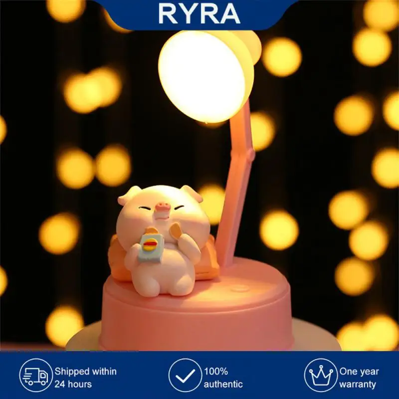 

Цветная лампа для защиты глаз, минималистичный внешний вид, мягкая защита глаз, ночная лампа, милая форма, декоративная лампа, мягкий цвет