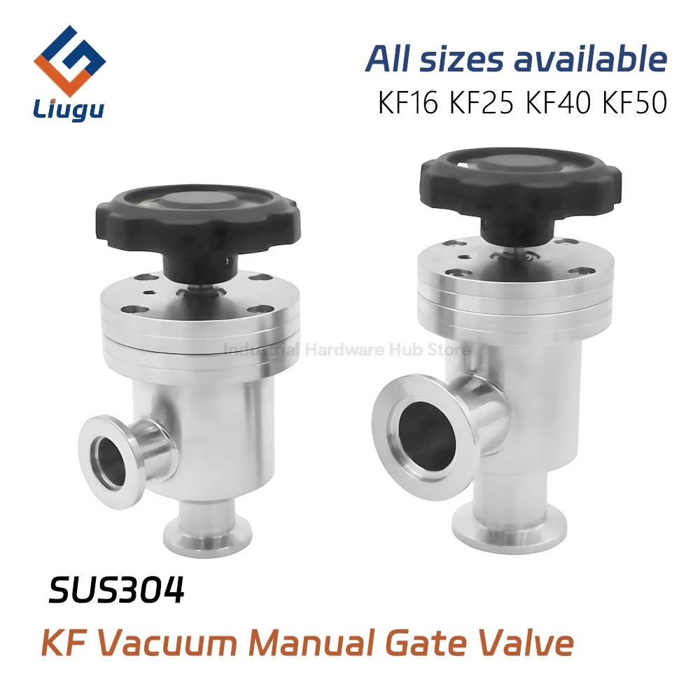 

Ручной вакуумный клапан KF из нержавеющей стали 304