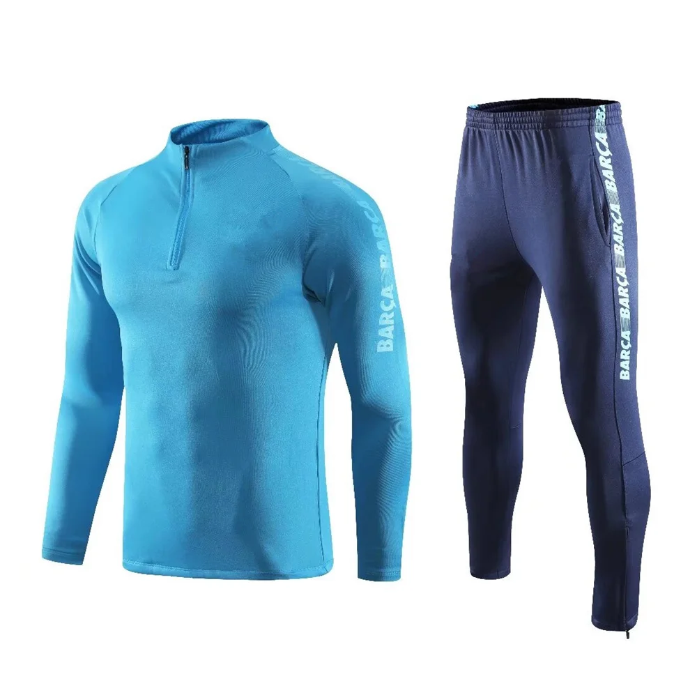 Мужской футбольный костюм из полиэстера без рукавов тренировочный с дизайном в