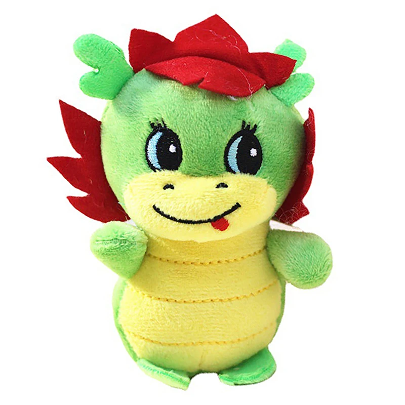 15CM Cute Dragon Plush Toy Divine Beast Dragon Keychain Cartoon Anime Doll For Children Kids Boys Birthday Xmas Gifts