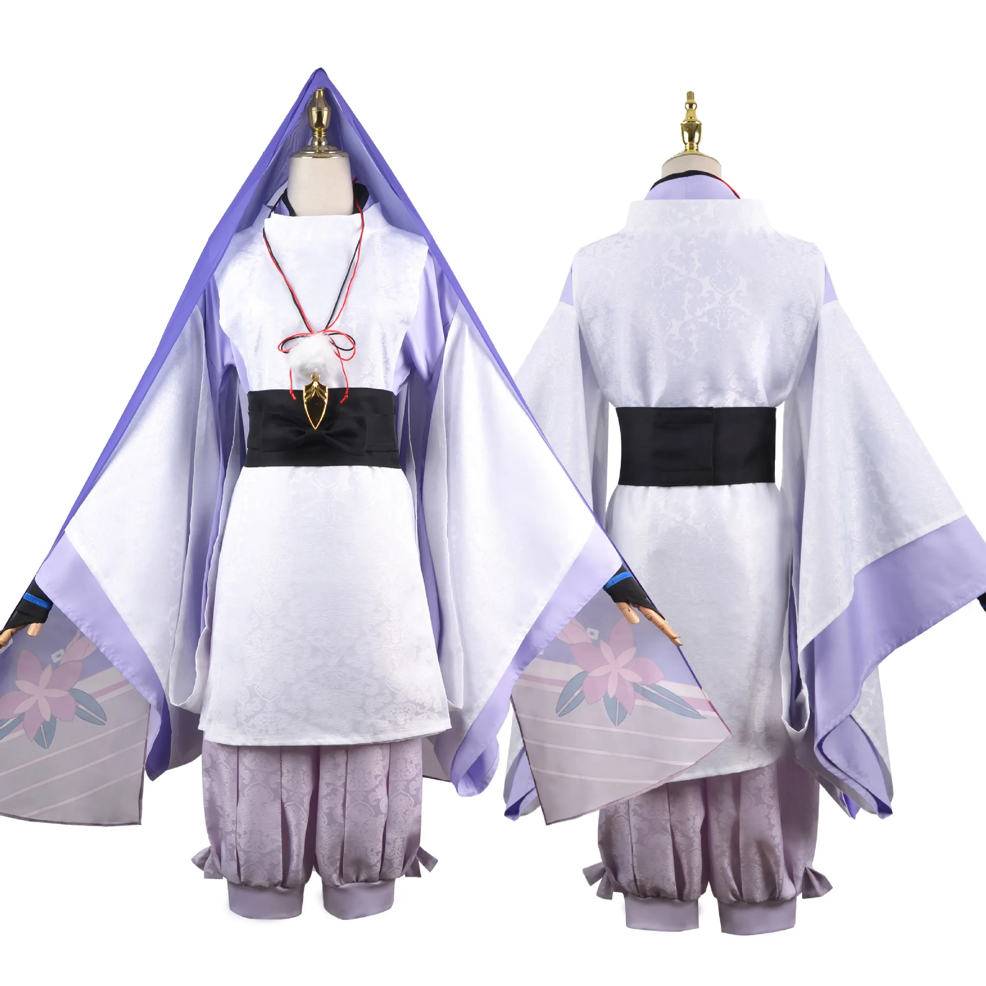 

Аниме-кимоно для женщин и мужчин Wanderer Genshin Impact Scaramouche, костюм для косплея