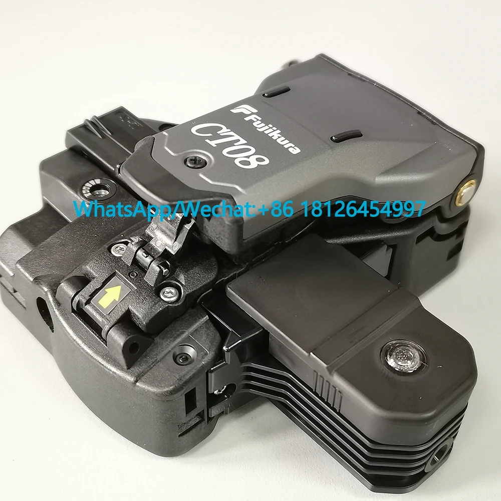 Original Newest CT08 CT-08 High Precision Optical Fiber Cleaver CT-08 Fiber Cutter Fiber Knife with fiber scrap collector