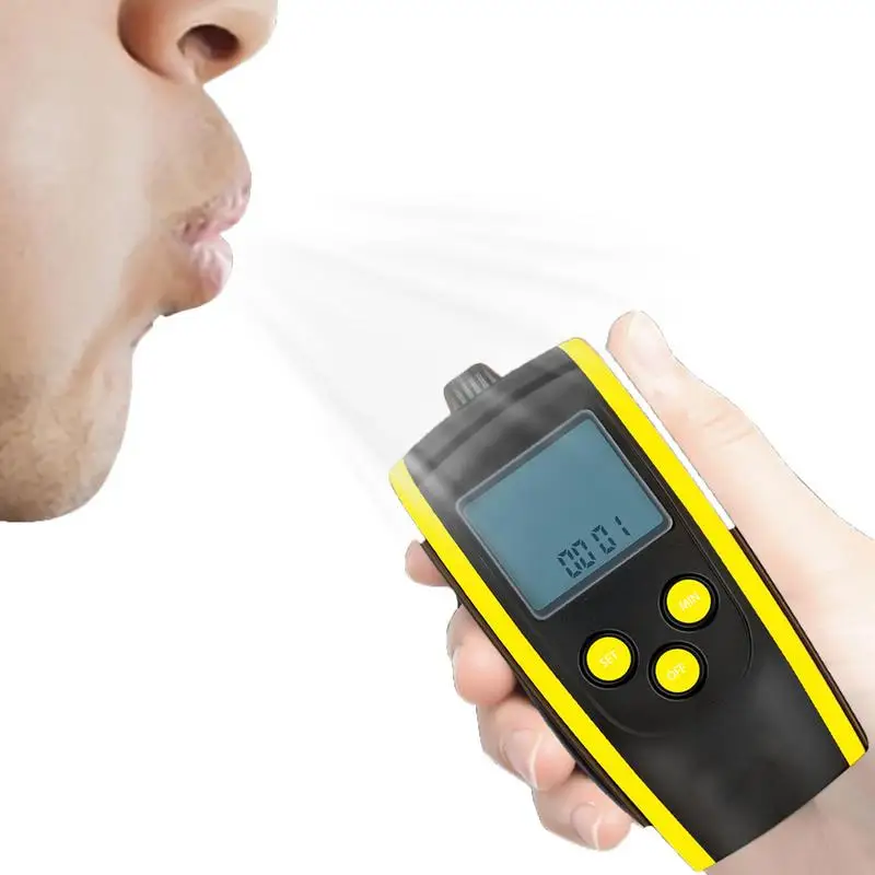 

Portable Breath Tester Breathalyzer Professional-Grade Accuracy Breath Tester For Personal Professional Use