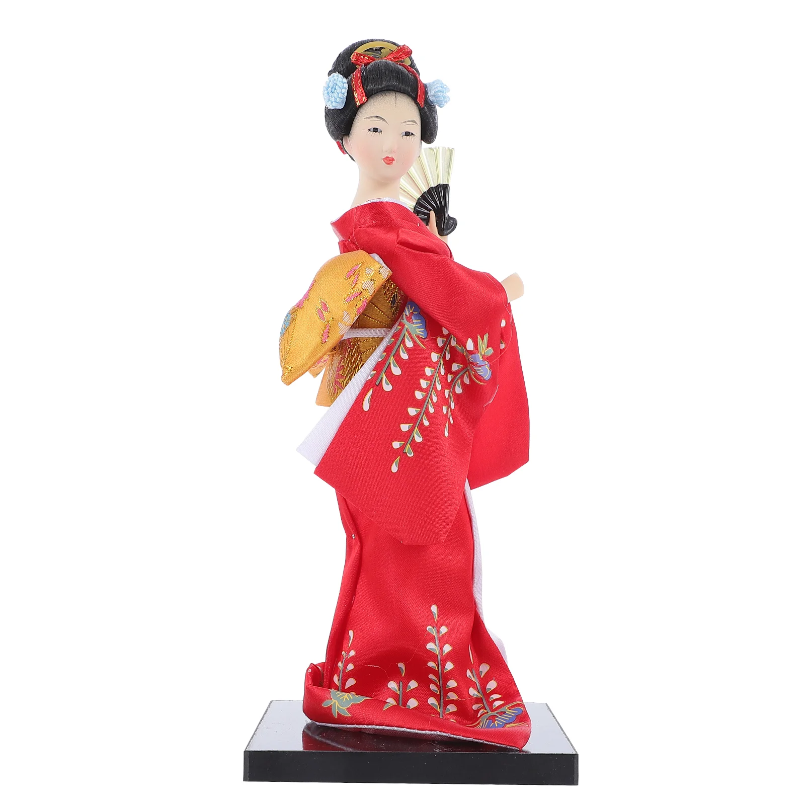 

Kimono Figurines Ornaments Desktop Japanese Style Geisha Toy Adornment Plaster Humanoid Girl