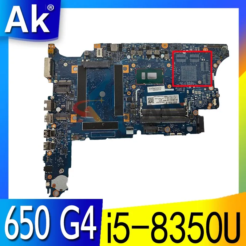 

For HP Laptop ProBook 650 G4 Mainboard 6050A2930001-MB-A01 L24851-601 L24851-001 HSN-I14C With CPU SR3L9 i5-8350U Fully Tested