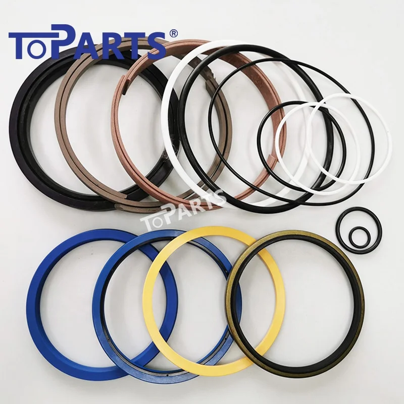 Комплект уплотнений гидравлического рычага цилиндра экскаватора Hyu-ndai R220lc-9s