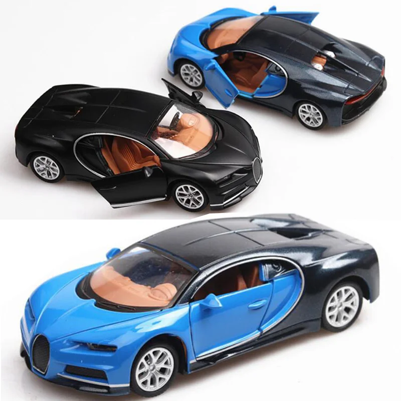 

1:36 Bugatti Chiron Scale Toy Metal Alloy Sports Car Diecasts Vehicles Model Miniature Toys For Children Kids Collection A129