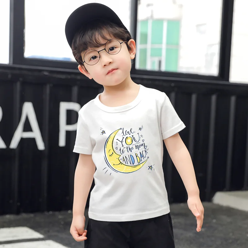 

2022 Cartoon Children's T-Shirt for Boys Girls Short Sleeve Kids Tops Clothing Shirts Baby Toddler Cotton Clothes TZ198