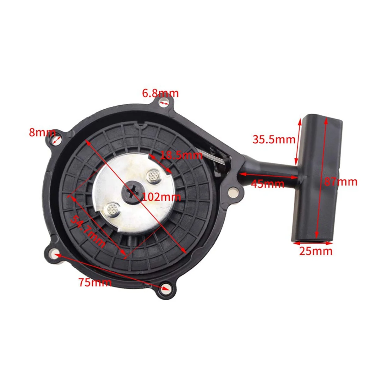 Пусковое устройство для двигателя Gy6 150Cc 180Cc 200Cc 250 260 ручное пусковое Jinlang Jinling JLA-925E