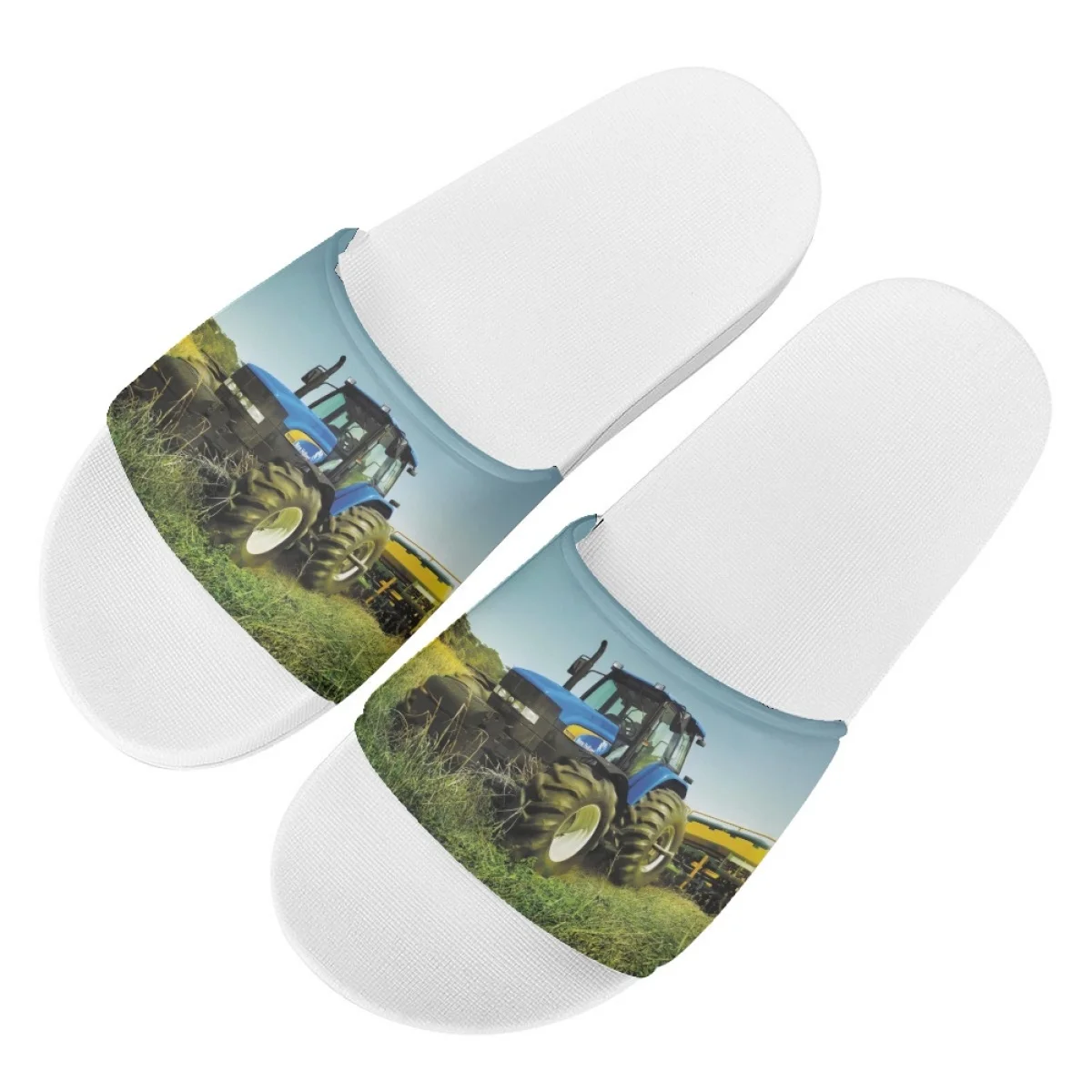 2023 Fashion SUV Tractor Slippers Bathroom Beach Men Flat Shoe Wear-Resistant And Waterproof Custom Image Holiday Gift Flip-flop