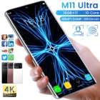 Смартфон M11 Ultra, 7,3 дюйма, 16 ГБ + ТБ, Android 11, камера, разблокированный дешевый сотовый телефон, 48 Мп + 64 мп, 4G, LTE, телефон 2022 Новый