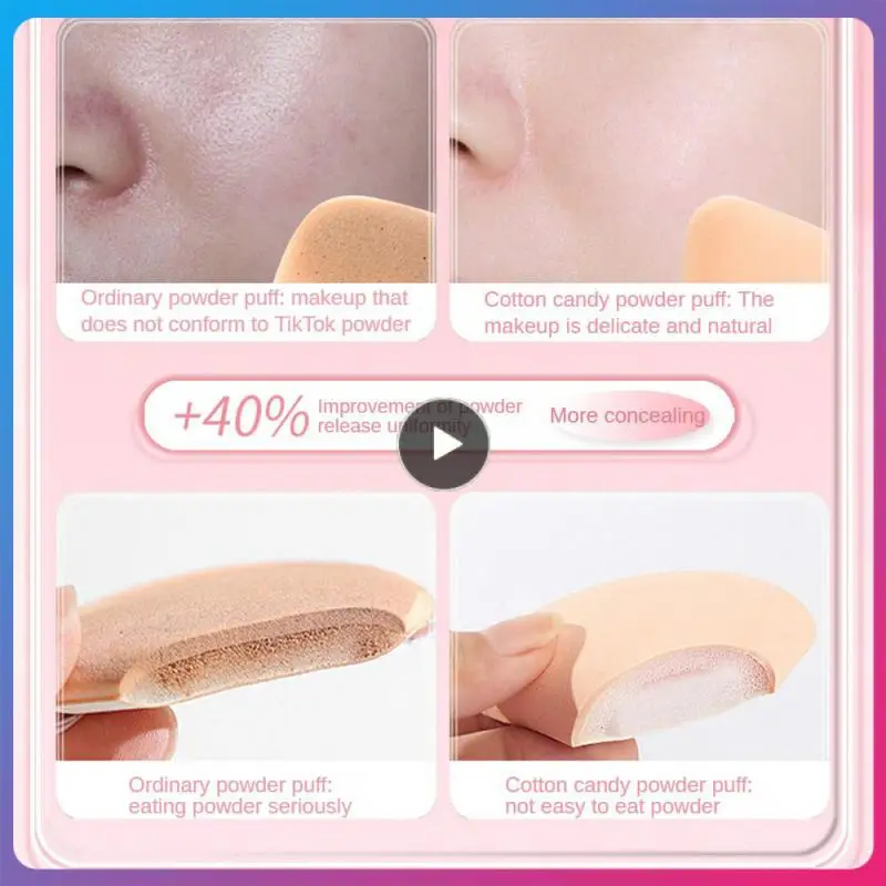 

Makeup Puff Dry Wet Usable Cosmetic Puff Powder Puff Soft Air Cushion Puff Makeup Sponges Cotton Face Makeup Sponge