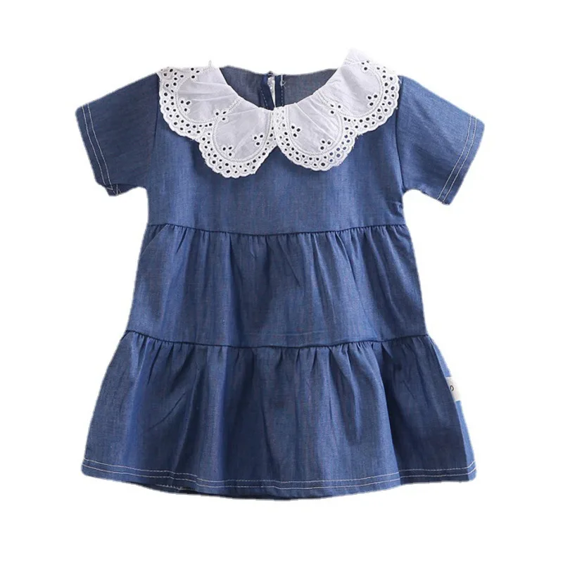

New Summer Fashion Baby Clothes Children Girls Casual Short Sleeve Dress Toddler Clothing Infant Sports Costume Kids Sportswear