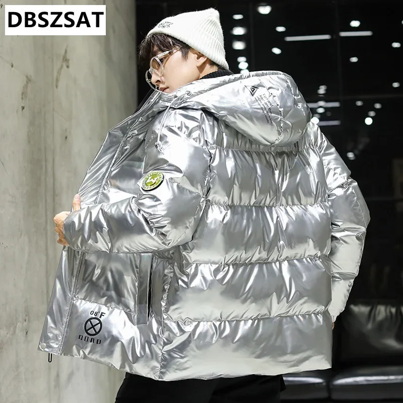 XKK 2025 Новая зимняя мужская парка ветрозащитная Мужская Толстая теплая куртка