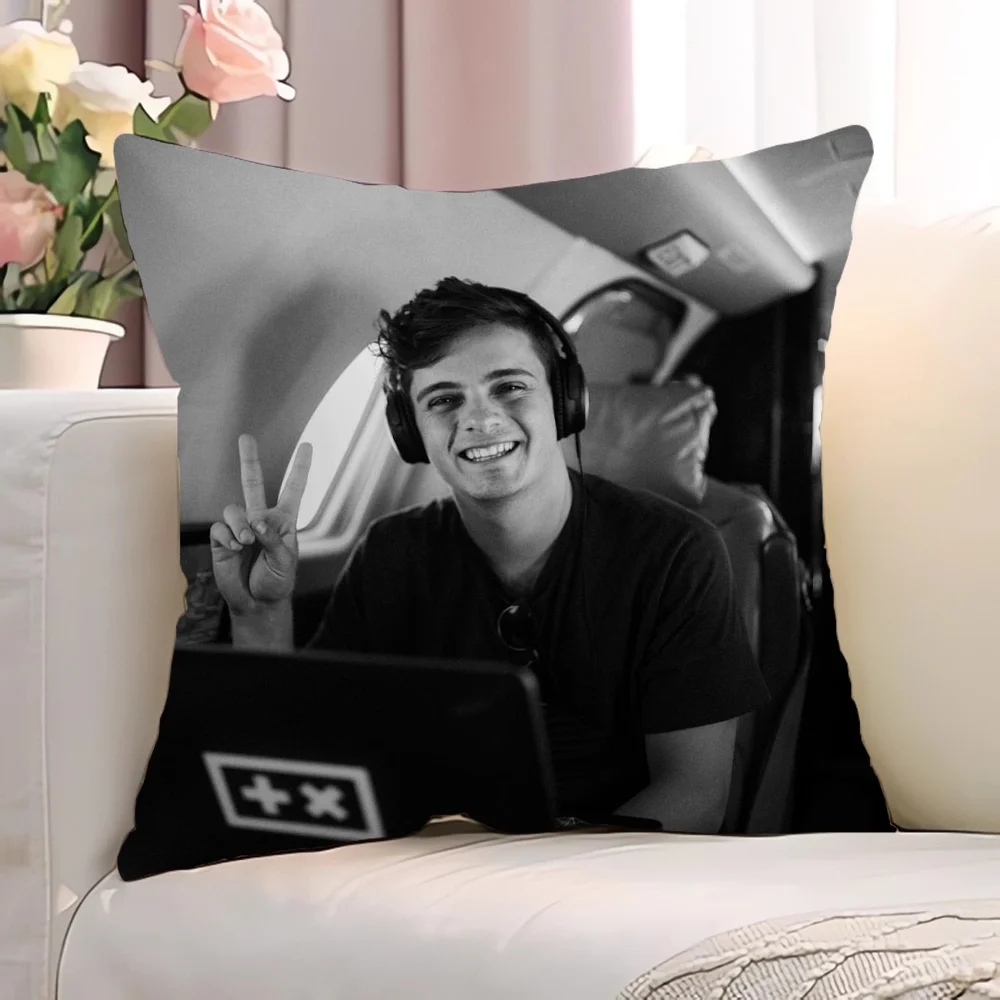 Наволочка M-martin Garrixs 40x40 См В Клетку Полиэстер Хлопок Декоративная Для Дивана И