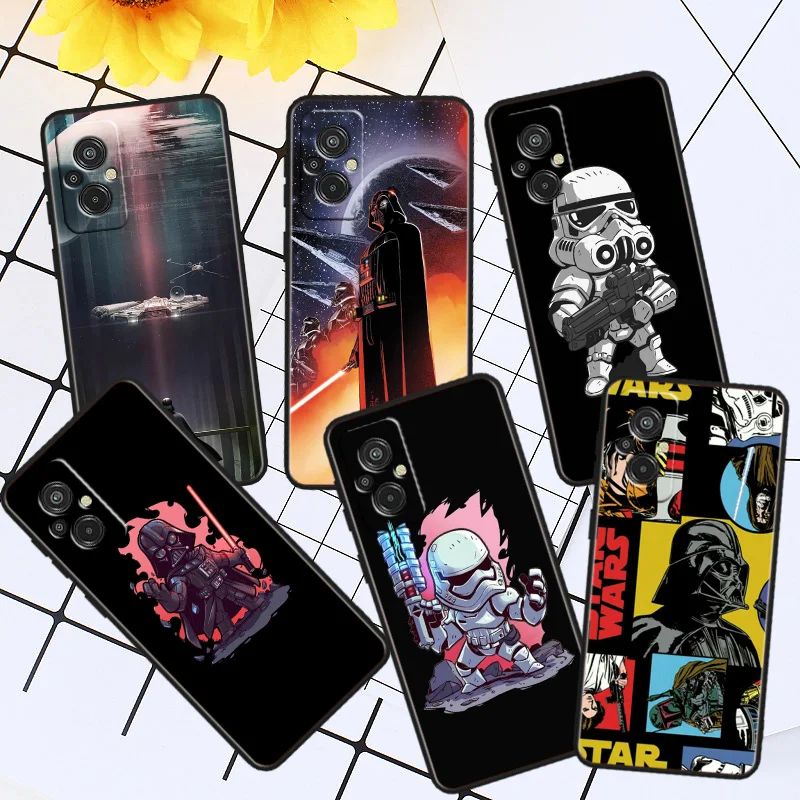 

Disney Star Wars Phone Case For Xiaomi Redmi K60E K60 K50G K50 K40S K40 K20 S2 6A 6 5A 5 Pro Ultra Black Soft Cover