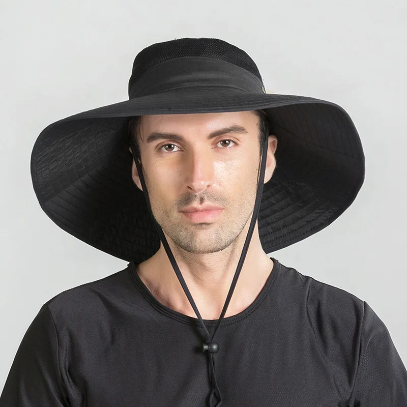 

Summer Outdoor Sun Hat Female Hat Fishing Hat Breathable Sunscreen Big Eaves Sunshade Fisherman Hat