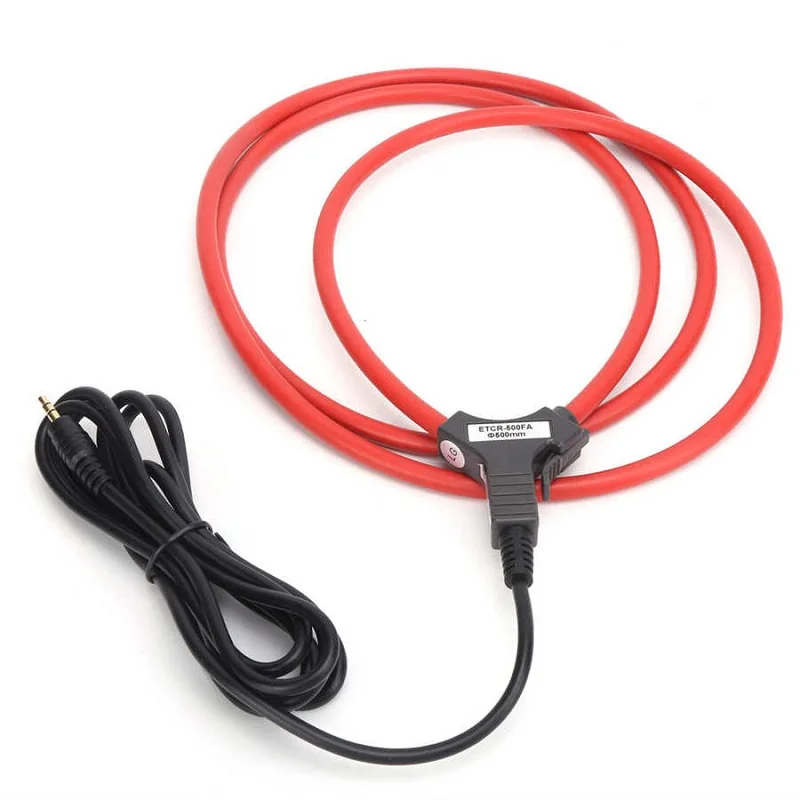 

ETCR500FA Flexible Coil Current Sensor AC Leakage Current Probe Range 0A~10000A Resolution10mA Below AC 1000V Ampermeter