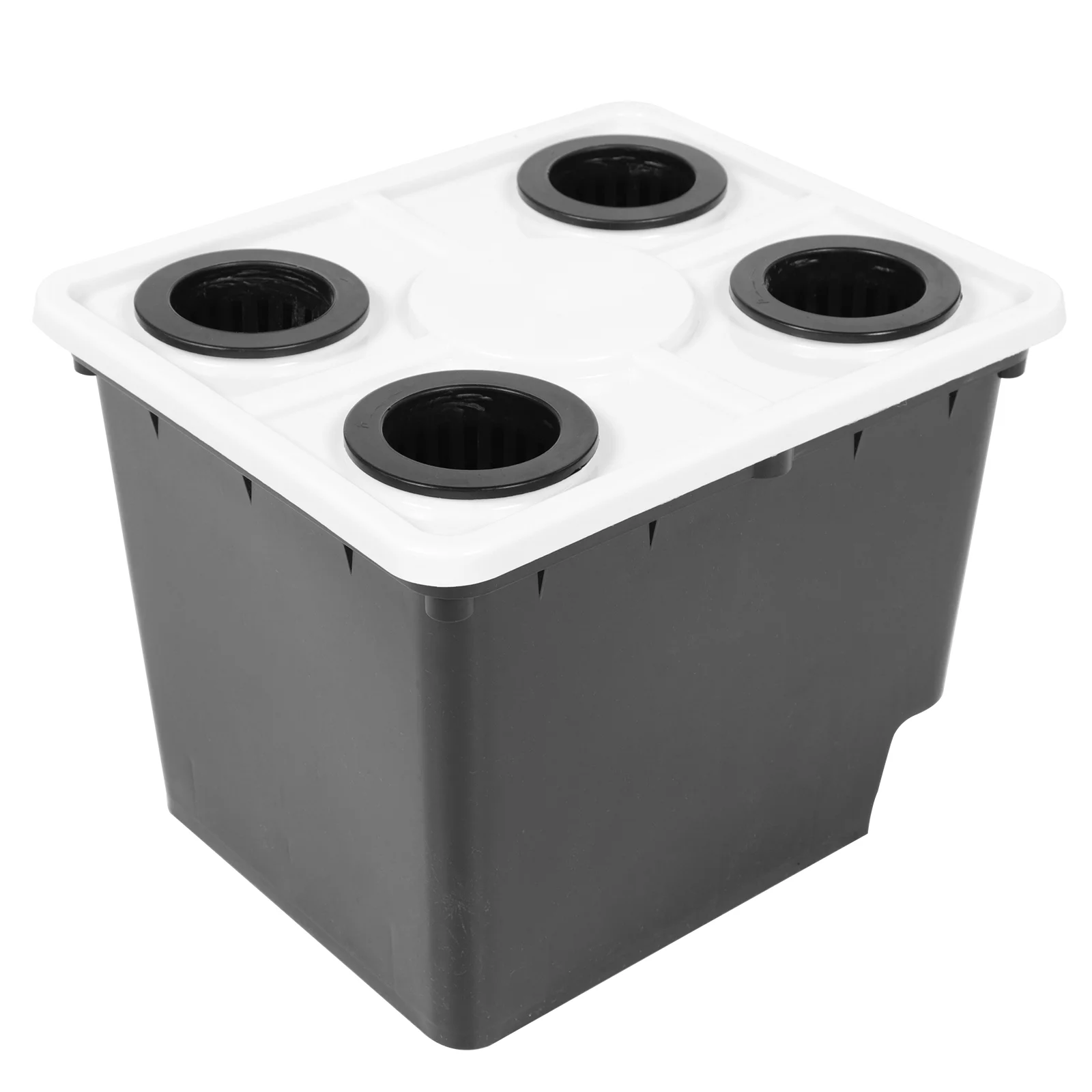 

Hydroponic Bucket Self Watering Planter Pots Starter Tray Peat Pots Greenhouse Germination for Growing Black