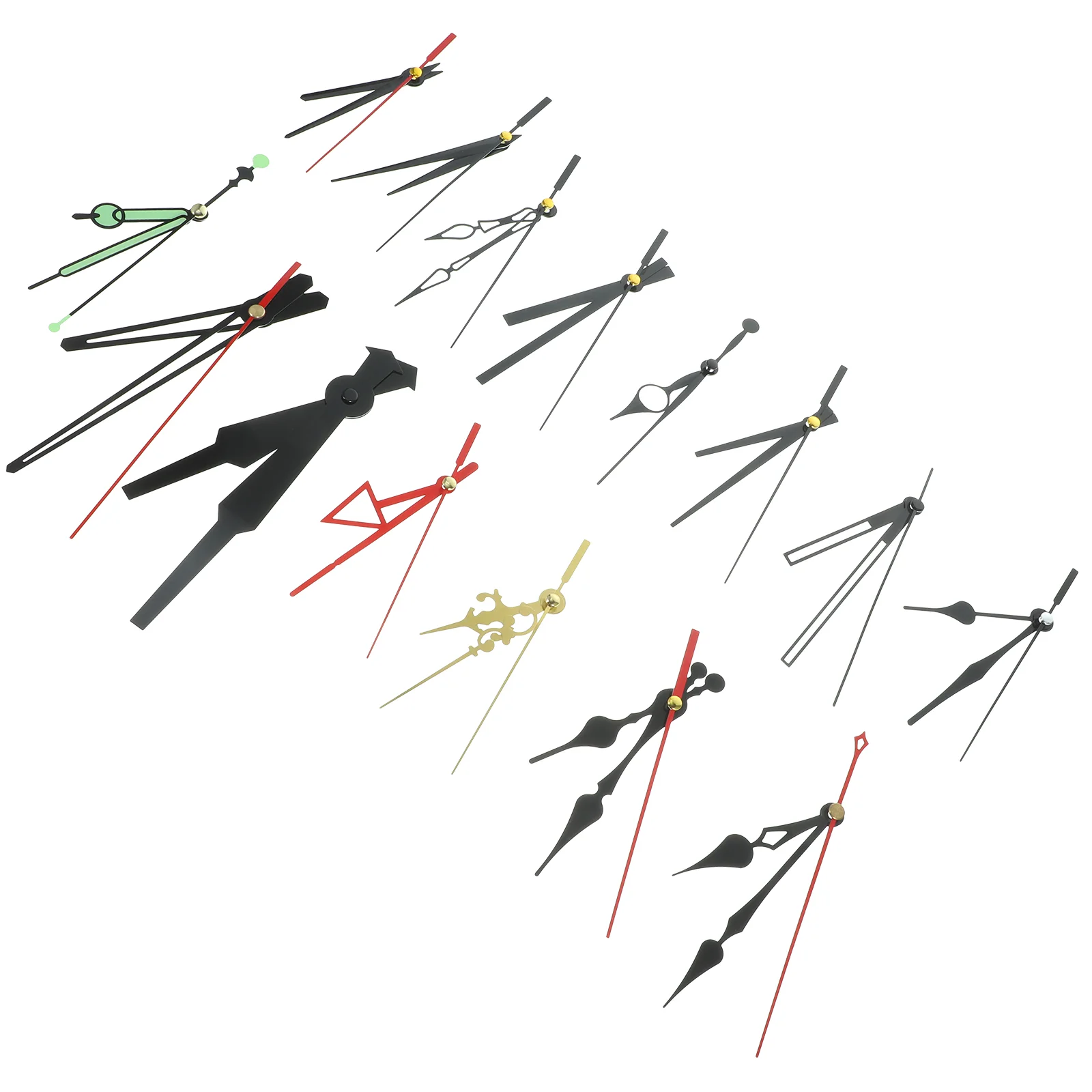 

15 Sets Wall Clock Clock Hand Assortment Clock Accessory Clock Hand For Diy Clock Repair