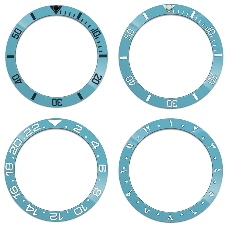 Керамическая вставка безеля для часов 38 мм x 30 7 механических Глянцевая высокая