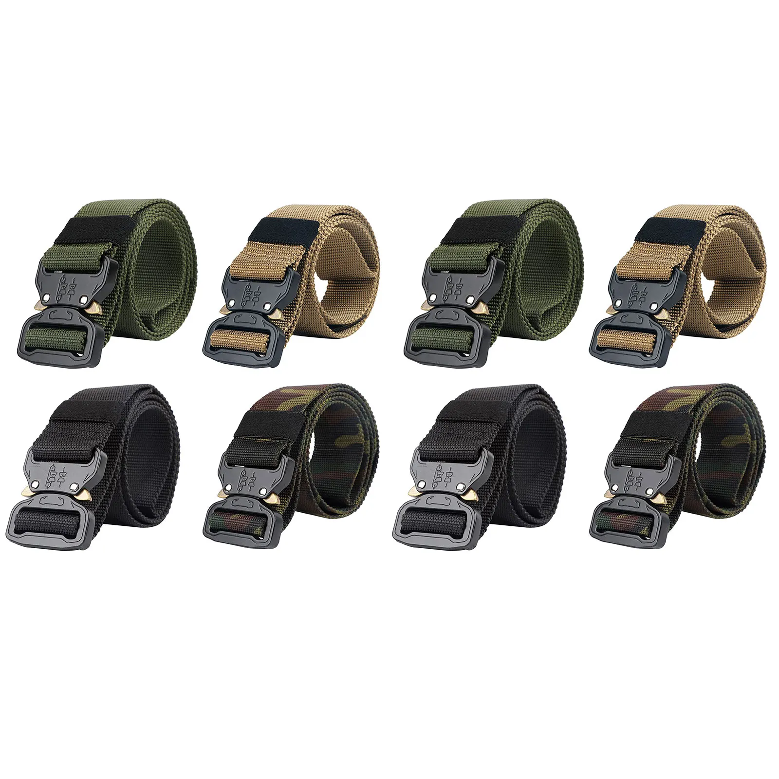 

Men Outdoor Belt Camouflage Durable Belt Stretch Waistband Strengthen Outdoor Hunting Camouflage Waist Strap