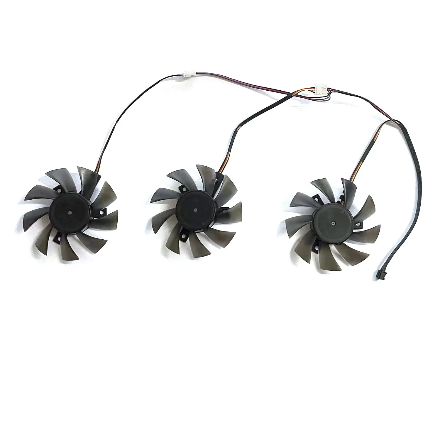 Фото DIY 75MM FD8015H12S FD7010H12S 12V 0.32A замена для вентилятора охлаждения видеокарты AMD XFX RX Radeon VII. №2
