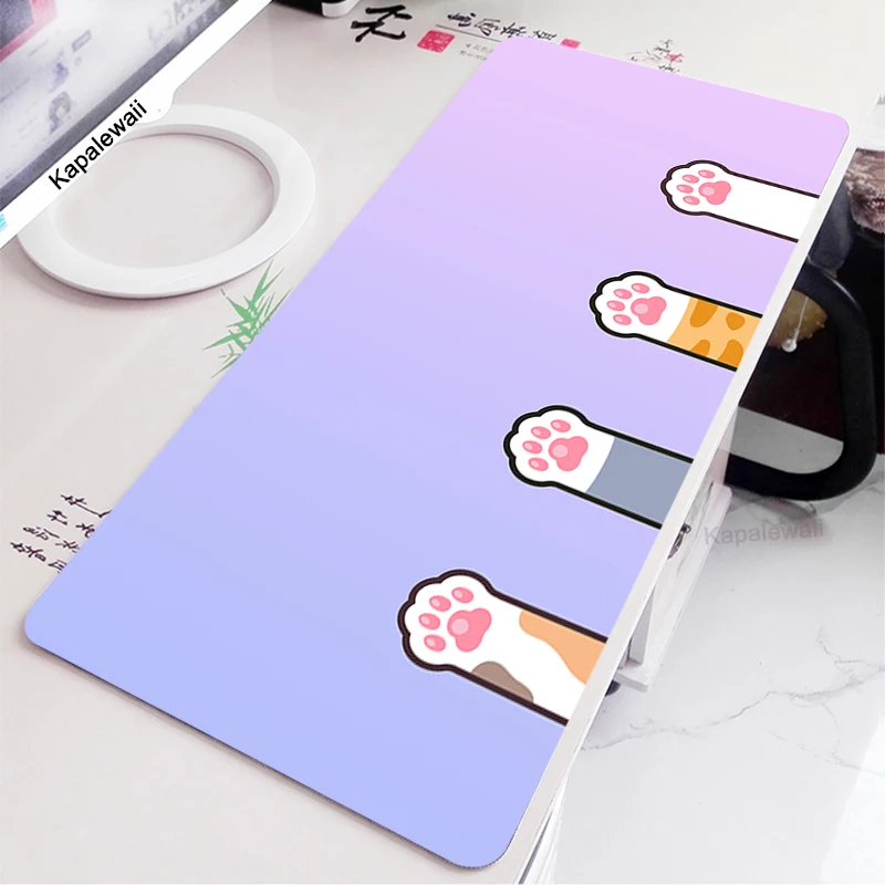 

Розовый коврик для мыши kawaii Cat Paw, размер 800x300x3 мм, игровой Настольный коврик для мыши, игровые аксессуары, коврик для мыши, коврик, клавиатура ...