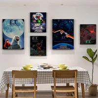 e t the extra terrestrial classic anime poster kraft paper prints and posters nordic home decor