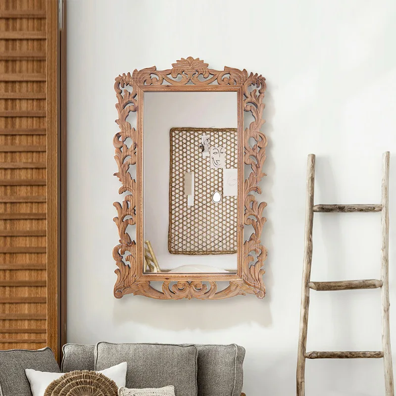 

Wall-mounted Home Porch Fitting Mirror Stickers Wall-mounted Net Celebrity Photo Hanging Mirror Full-body Floor Mirror