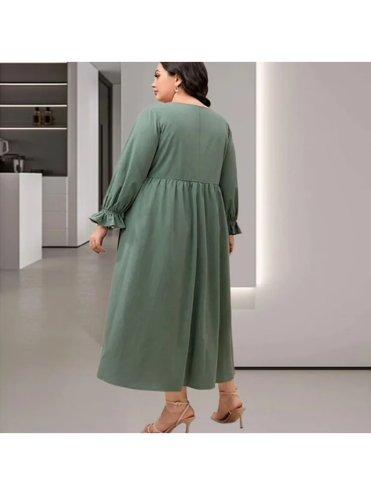 Рисунок 4 - Осеннее платье средней длины с