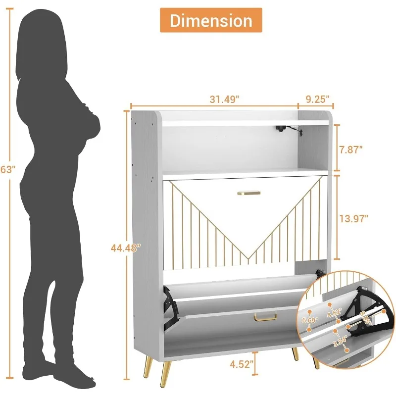 Входная деревянная автономная стойка для обуви с закрывающимися открытыми