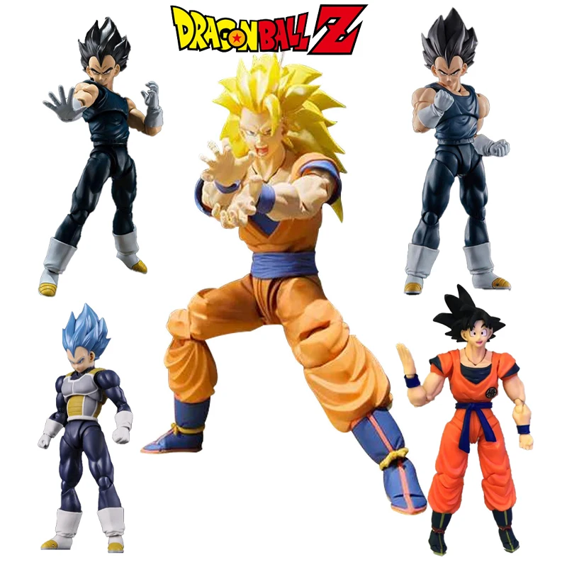 

15cm Bandai Anime Dragon Ball Black Vegeta SHF Action Figure Figurine Statue Toys Model Decoration Christmas Gifts For Children