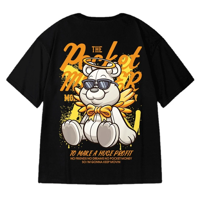 

Summer Men's Simple Design Color Anime Pattern T-Shirt Fashion Casual Short Sleeve t shirts Male Clothing Tee Tops Plus Size 5XL