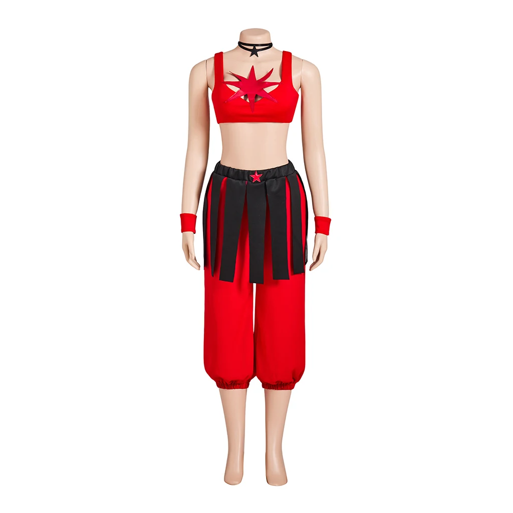 Костюм для косплея Eudial костюм злодея ведьма маскировка наряды сексуальный топ