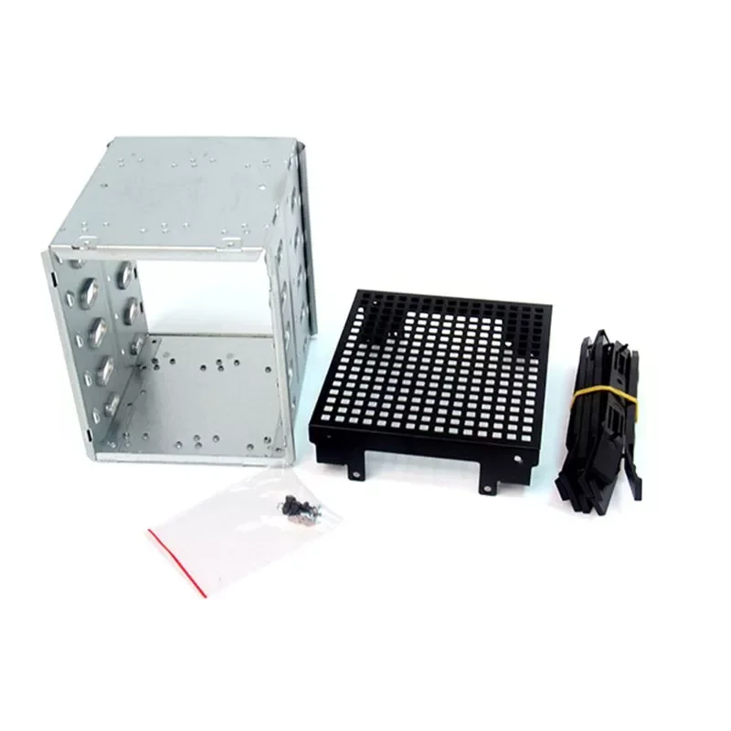 

Hard Drive Cage Rack Hard Drive Disk Tray Caddy for Computer Accessories Large Capacity Stainless Steel