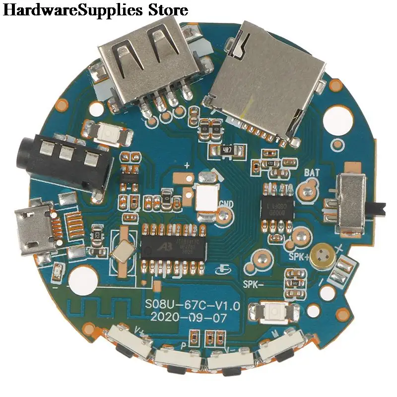

3,7-5 в Многофункциональный Bluetooth приемник аудио усилитель плата MP3 декодер колонки доска аксессуары