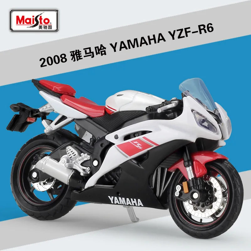 Модель мотоцикла Maisto 1:18 YAMAHA FJR 1300 отлитый под давлением модель спортивного