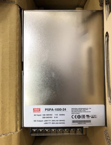 MEAN WELL PSPA-1000 PSPA-1000-12 1000Вт 12В 80А с PFC и параллельными функциями