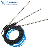 200mm probe sensor thermocouple m12 type k j pt100 temperature sensor 0 400%e2%84%83 0 5m 1m 2m 3m wire cable for temperature controller