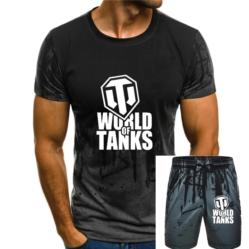 

Round Neck Men World of Tanks T Shirts Unique Custom Pattern Cool Male Game t-shirt Top Quality Guys Tee Shirt Clothes Sale