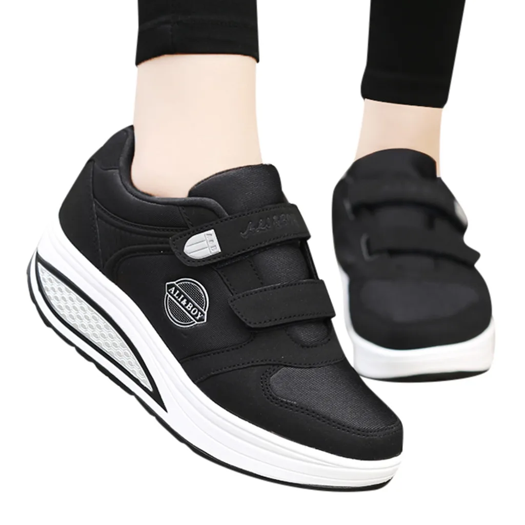 

Women Shoes Thick Bottom Sports Vulcanized Walking Sneakers Mesh Breathable Shoes Casual Ladies Casual Running Shoes