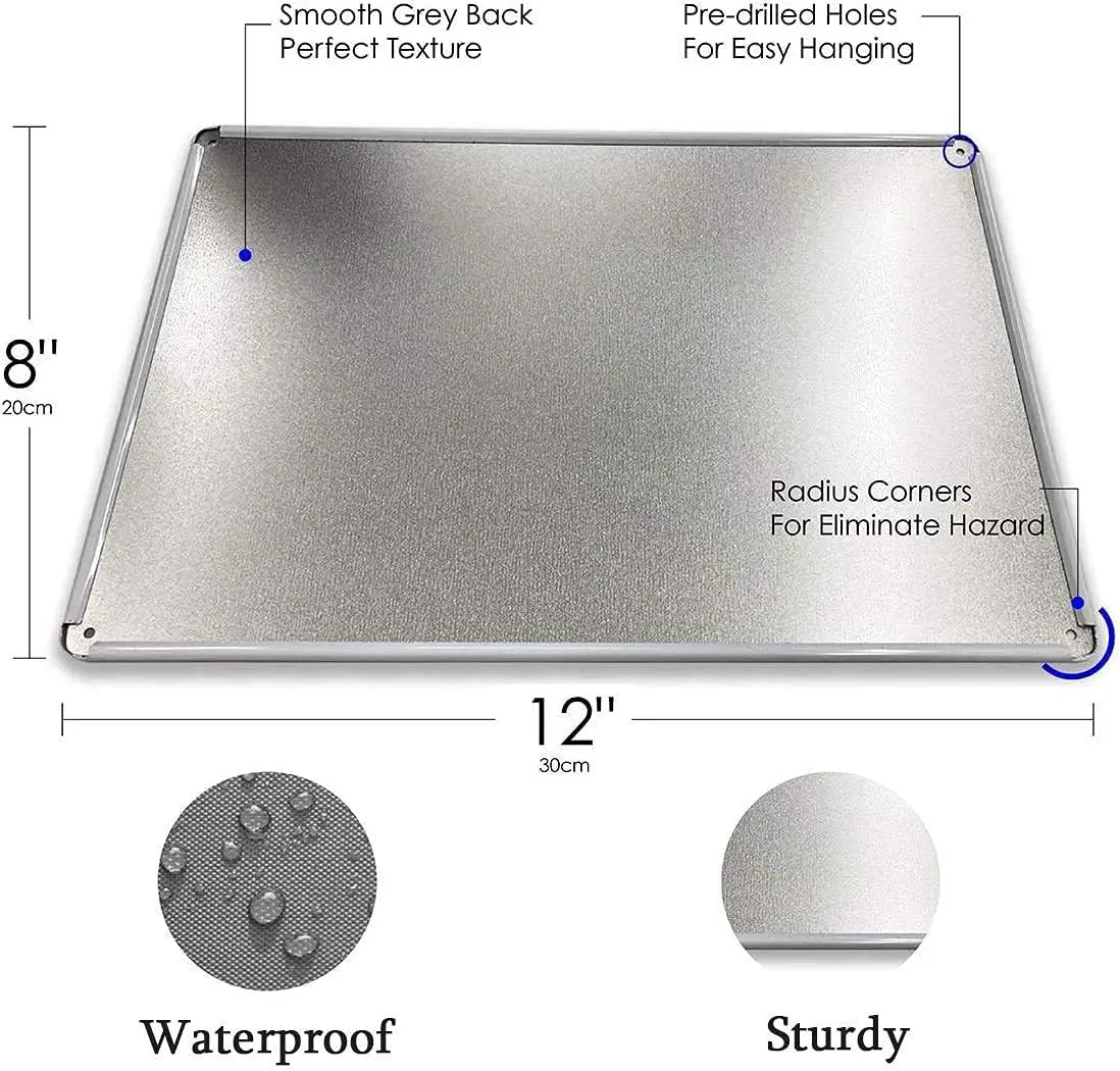 Muscn BB Kng BW Metl Tn Sgn 8 x 12 дюймов Wll Декор