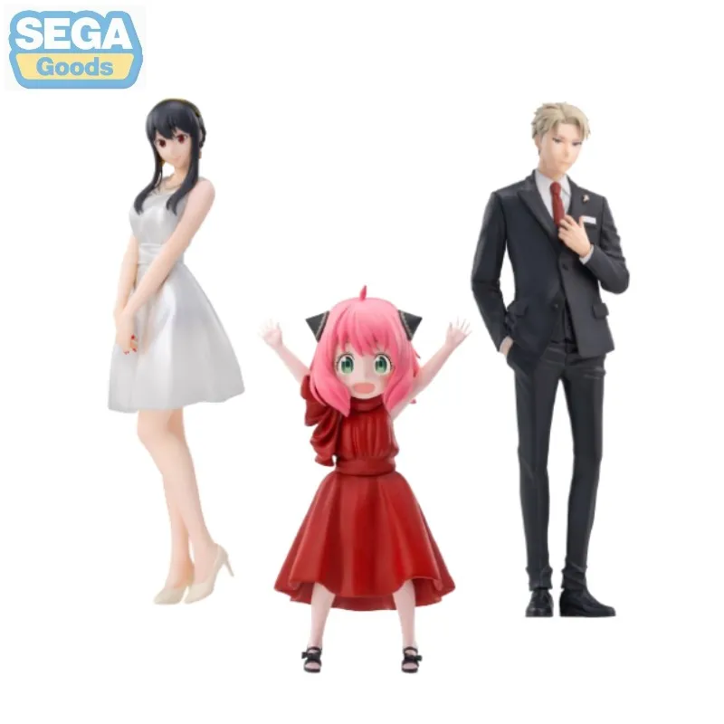 

BANDAI Original SPY×FAMILY Anime PM Series ANYA FORGER YOR FORGER LOID FORGER Action Figure Toys For Kids Gift Collectible Model