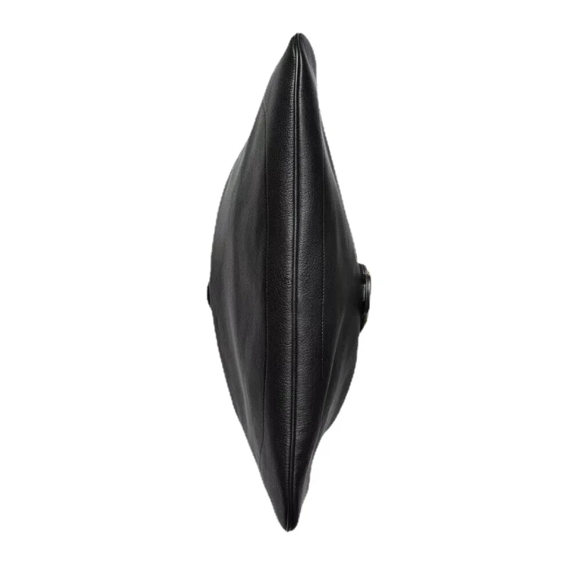 Ladies Simple Handbag Genuine Leather Shoulder Bag Solid Color Ladies Tote Bag 2023 New Summer