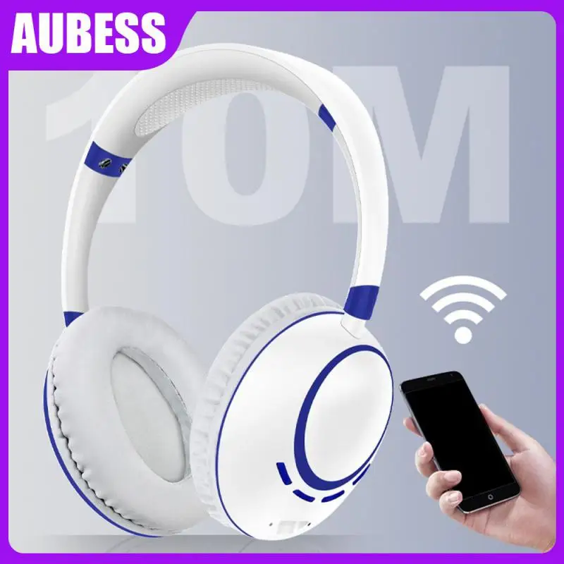 

Wireless Headset Surround Sound 400 Ma Game Fone Earbuds Adjustment Stereo Sport Headset Foldable Earphone