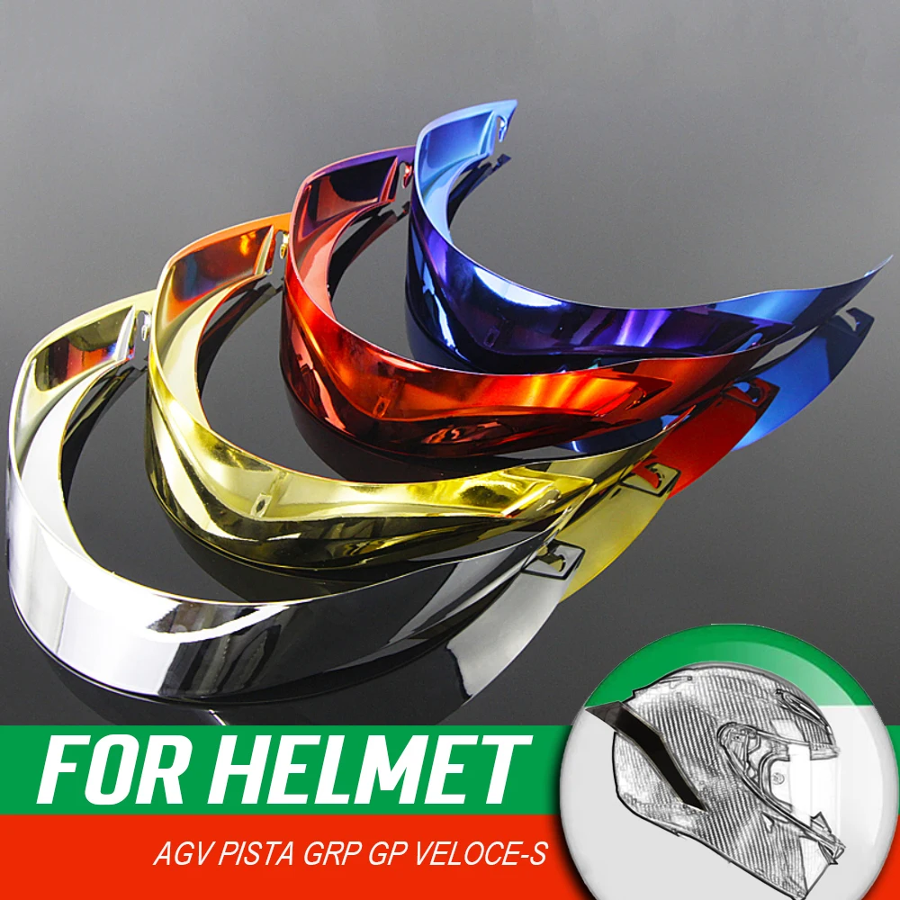 

Motorcycle Helmet Big Tail Spoiler For AGV PISTA GRP GP VELOCE-S Rear PARTS & ACCESSORIES Moto Casco Adornment