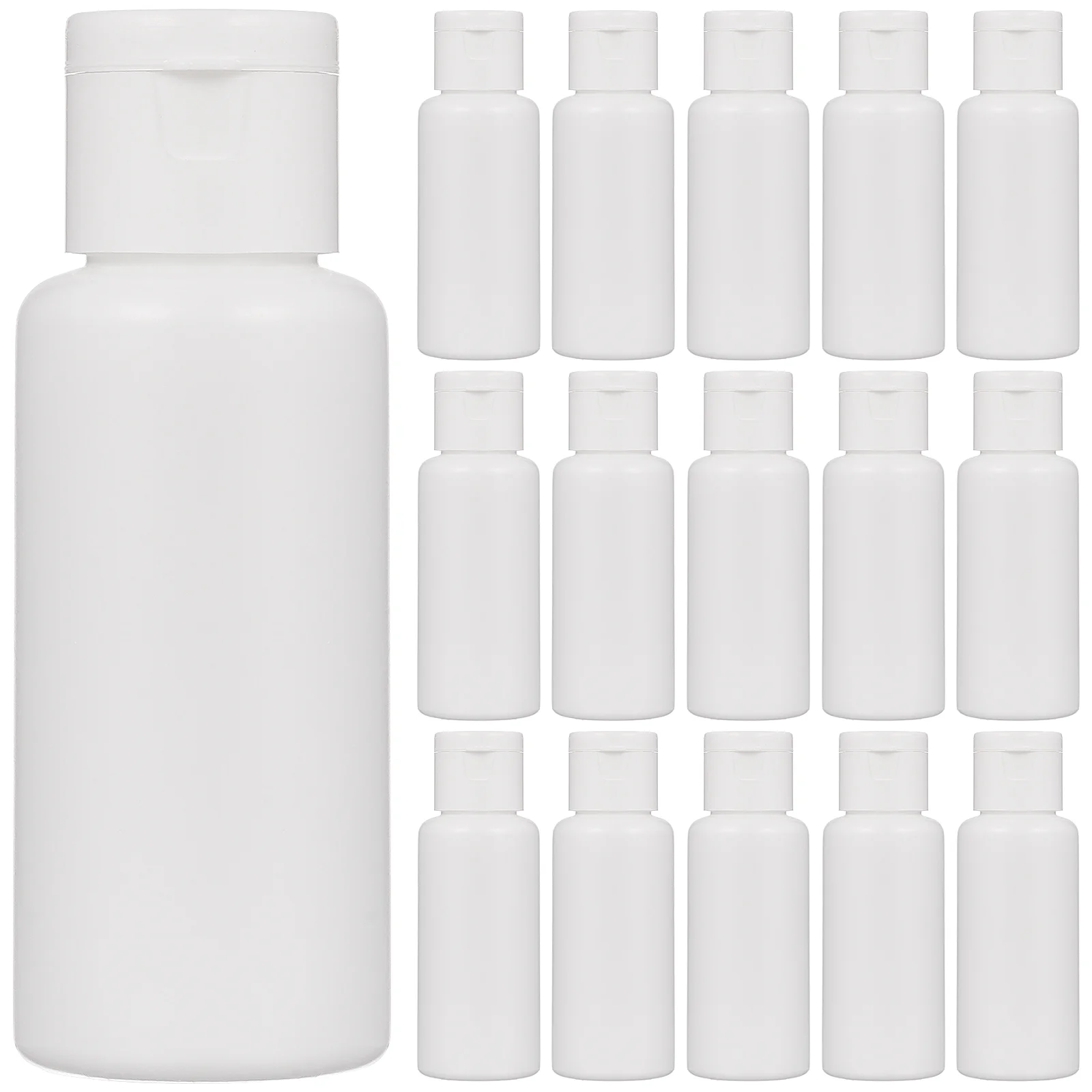 

30pcs 30ml Travel Bottles Leak Proof Refillable Toiletry Containers Lotion Dispenser Squeeze Bottle for Shampoo and Lotion Jars